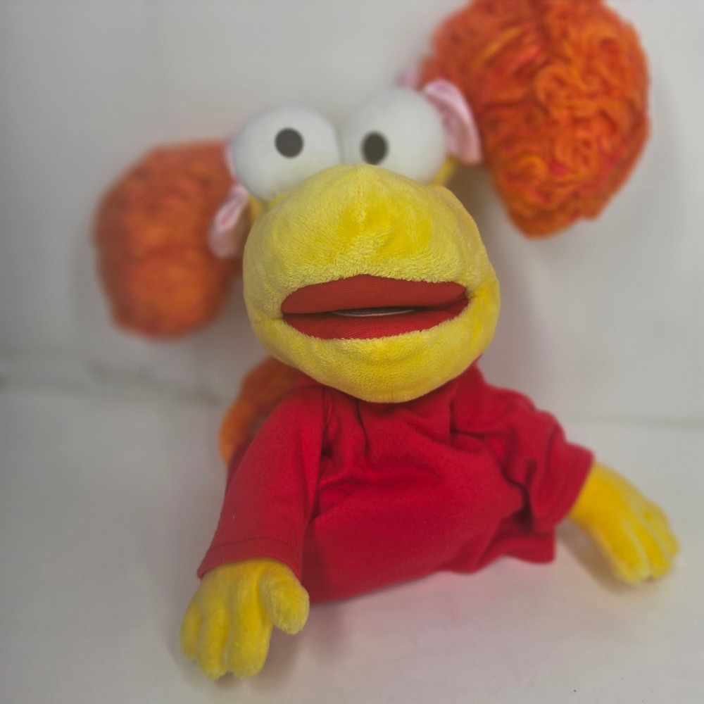 Red Fraggle Rock Hand Puppet Plush 2009 Manhattan Toy Jim Henson 12" Muppet